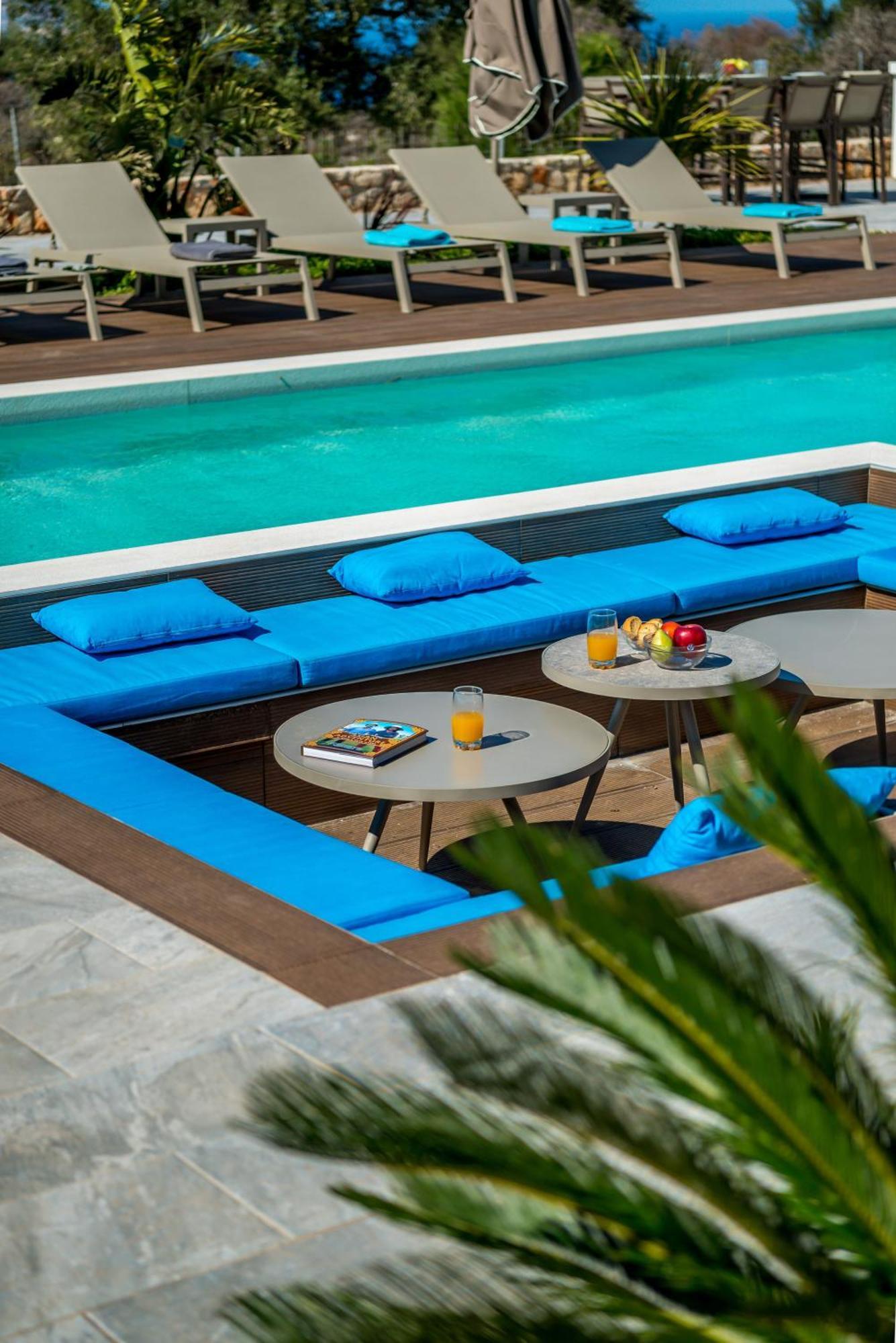 Villa Gloria Seaview - Luxury & Family Kokkino Chorio ภายนอก รูปภาพ