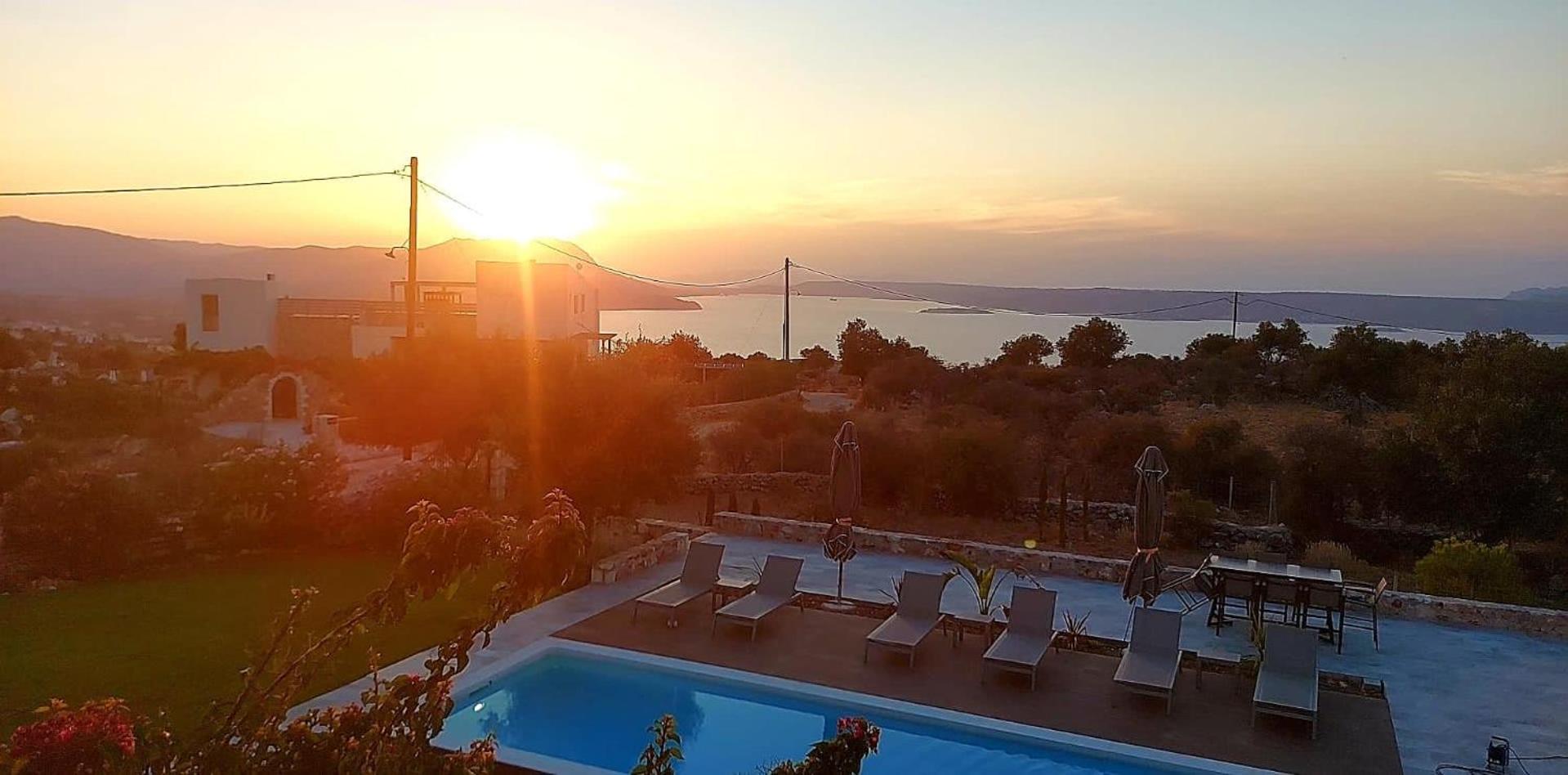 Villa Gloria Seaview - Luxury & Family Kokkino Chorio ภายนอก รูปภาพ