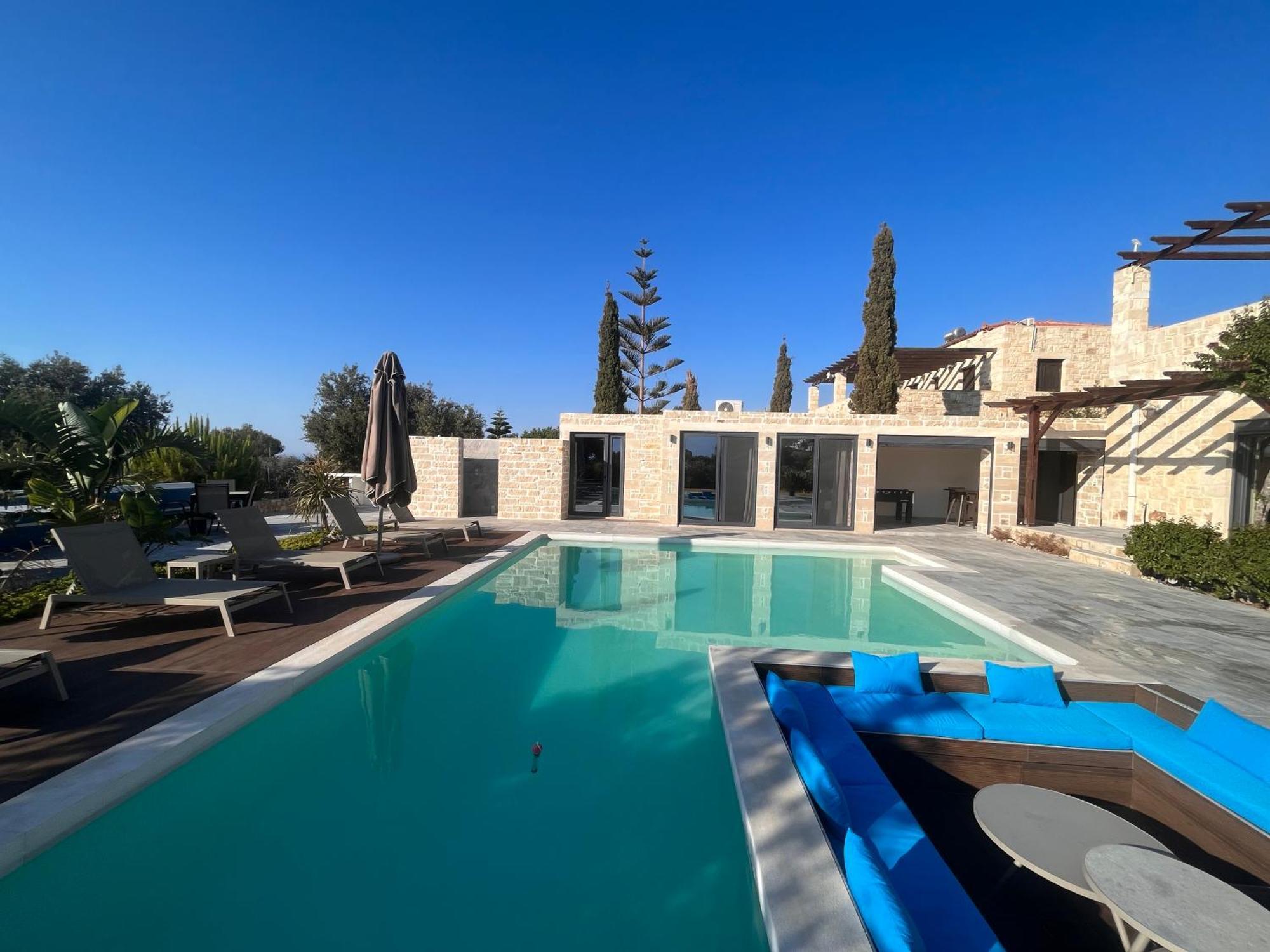Villa Gloria Seaview - Luxury & Family Kokkino Chorio ภายนอก รูปภาพ