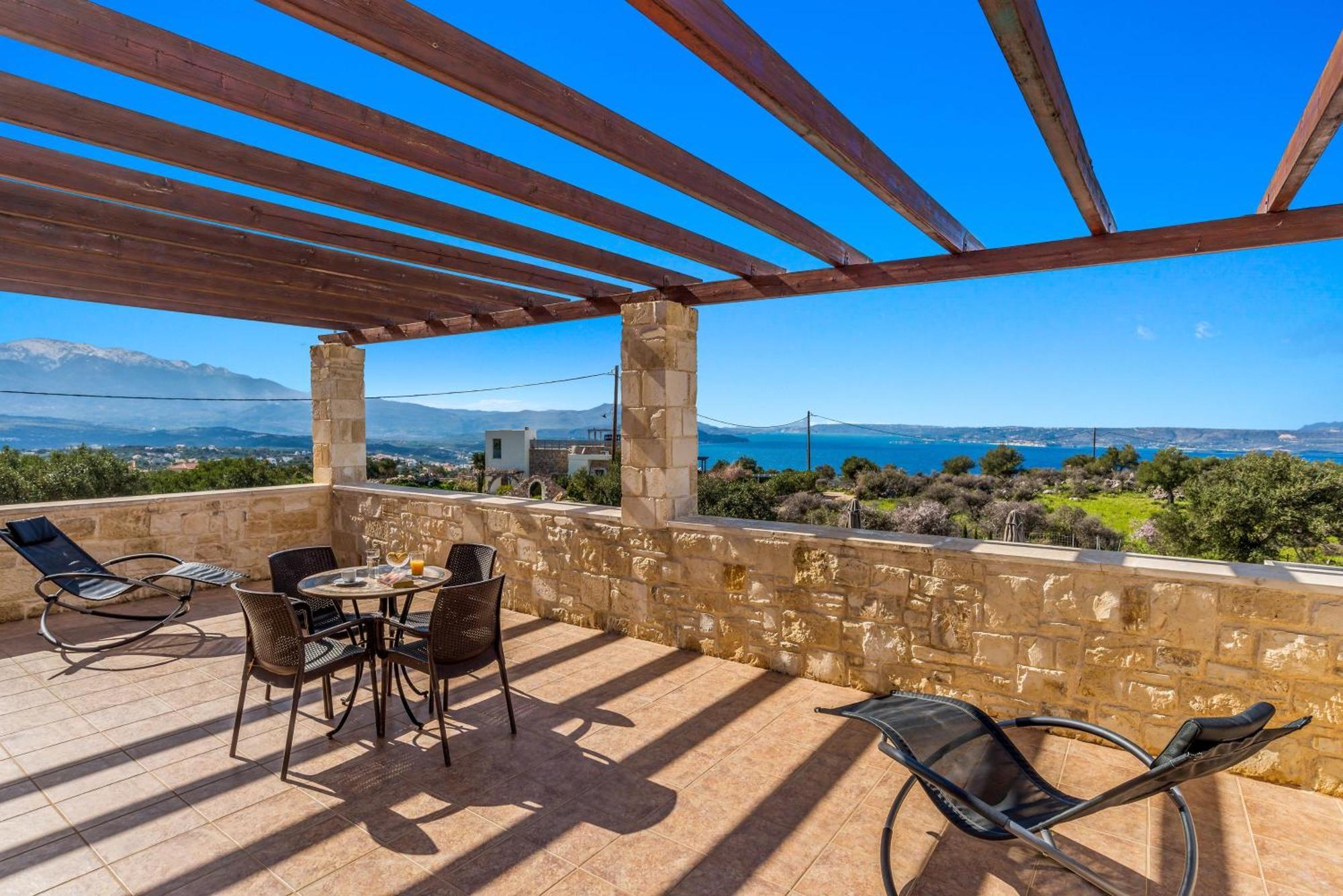 Villa Gloria Seaview - Luxury & Family Kokkino Chorio ภายนอก รูปภาพ