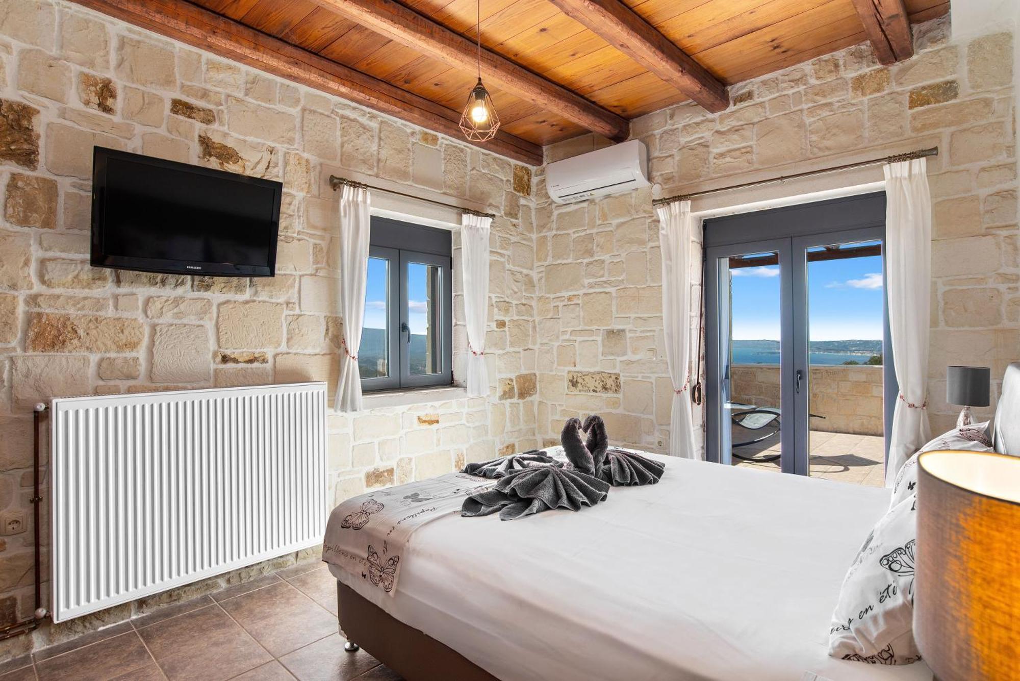 Villa Gloria Seaview - Luxury & Family Kokkino Chorio ภายนอก รูปภาพ