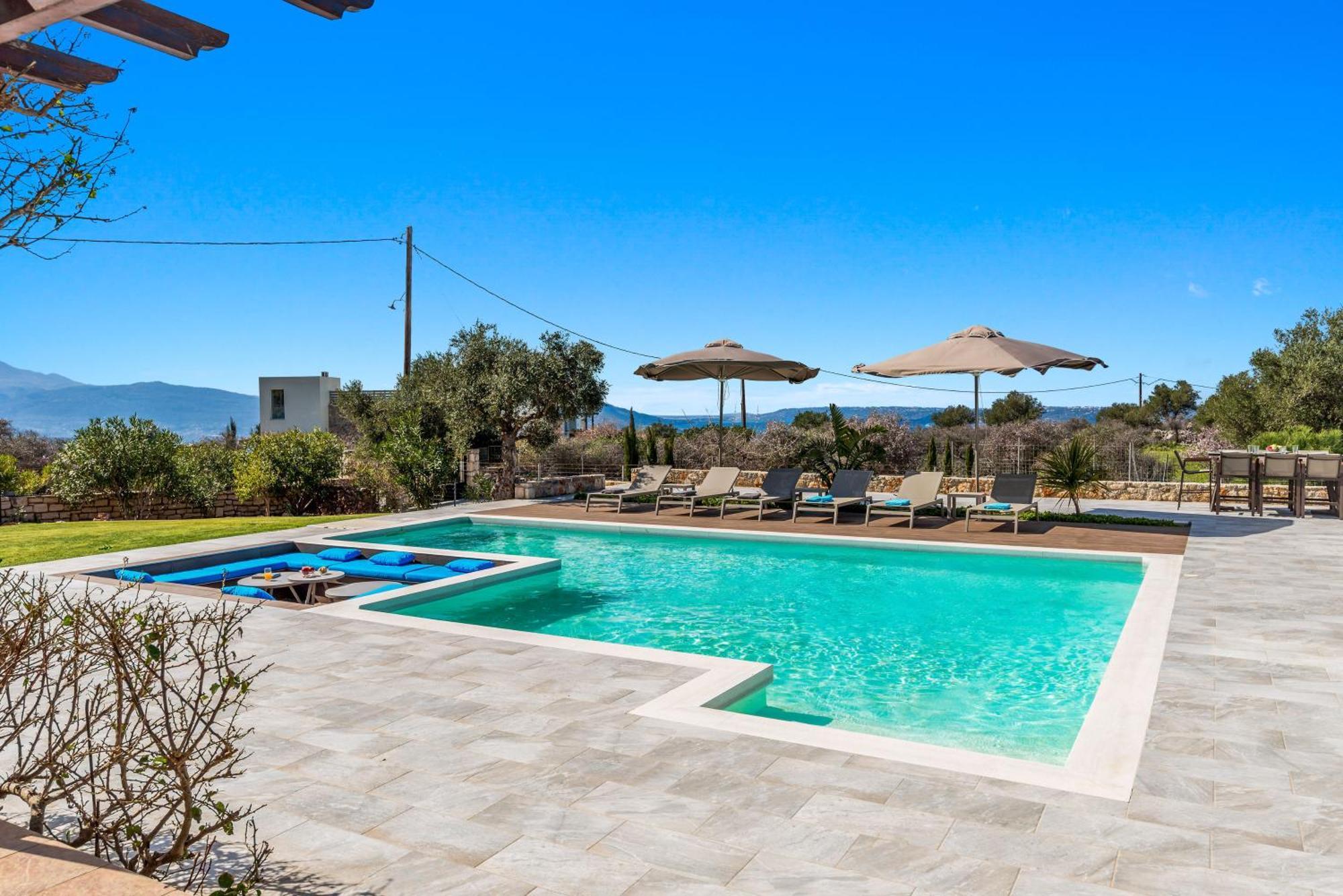 Villa Gloria Seaview - Luxury & Family Kokkino Chorio ภายนอก รูปภาพ
