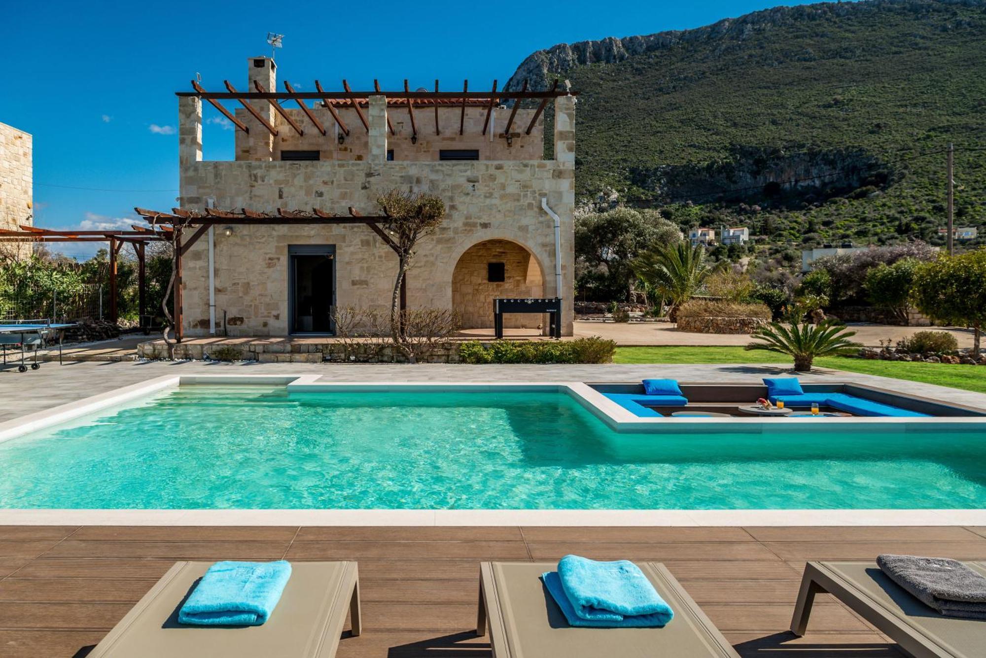 Villa Gloria Seaview - Luxury & Family Kokkino Chorio ภายนอก รูปภาพ