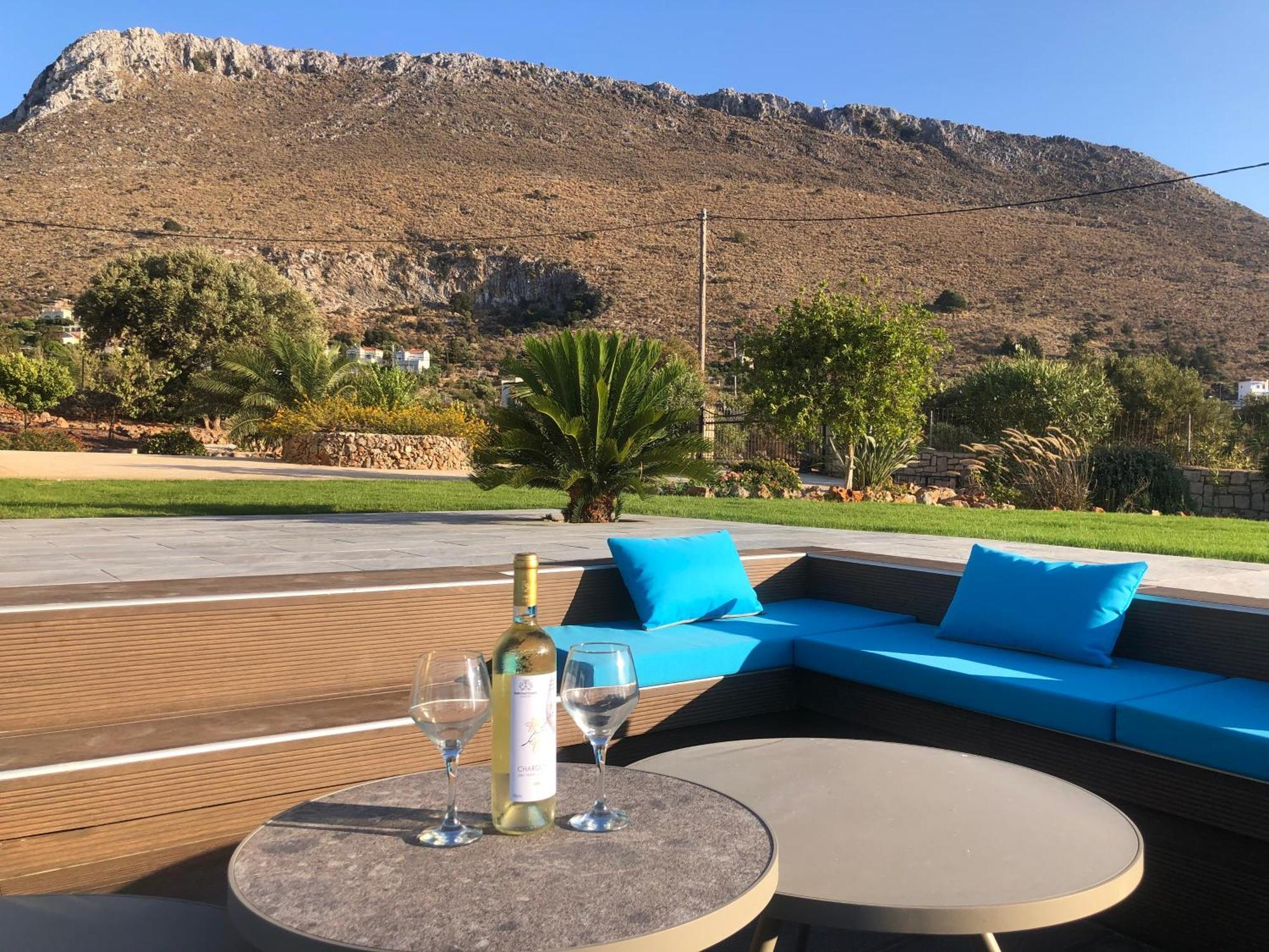 Villa Gloria Seaview - Luxury & Family Kokkino Chorio ภายนอก รูปภาพ