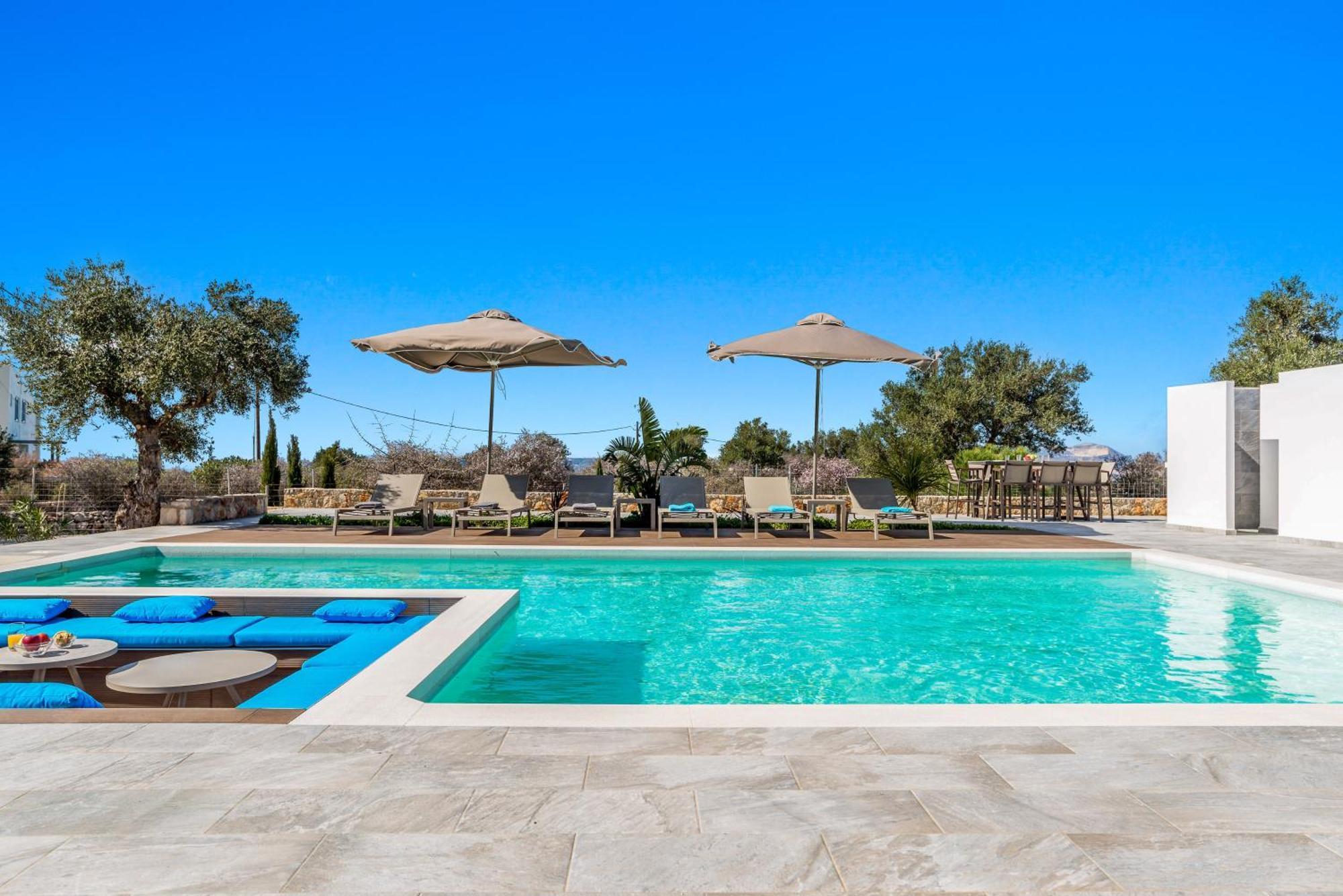 Villa Gloria Seaview - Luxury & Family Kokkino Chorio ภายนอก รูปภาพ